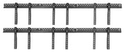 Atdec ADWS-3X2F-340-W signage display mount 165.1 cm (65") Black