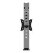 StarTech.com Cubicle Monitor Mount - Cubicle Wall Single Monitor Hanger - Up to 34" (17.6lb/8kg) VESA Mount Display - Height Adjustable Ergonomic Office Cubicle Hanging Flat Panel Hook & Clamp Bracket