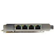 StarTech.com 4 Port Gigabit Power over Ethernet PCIe Network Card - PSE / PoE PCI Express NIC - TAA