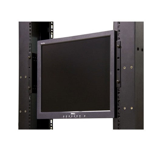 StarTech.com 4U Universal VESA LCD Monitor Mounting Bracket for 19-inch Rack or Cabinet - TAA Compliant - Cold-Pressed Steel Bracket
