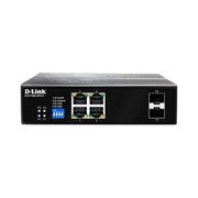 D-Link DIS-F100G-6PS-E network switch Unmanaged Gigabit Ethernet (10/100/1000) Power over Ethernet (PoE)