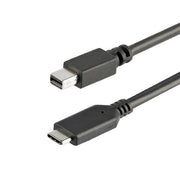 StarTech.com 3.3 ft (1m) USB-C to Mini DisplayPort Cable - 4K 60Hz - Black