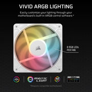 Corsair RS120-R ARGB Computer case Fan 12 cm White 3 pc(s)