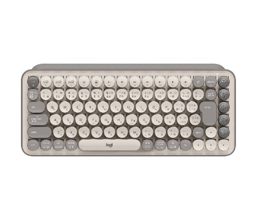 Logitech 920-011226 keyboard Universal Bluetooth QWERTY English Grey, Sand