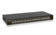 NETGEAR GS348-100AJS network switch Unmanaged Gigabit Ethernet (10/100/1000) 1U Black