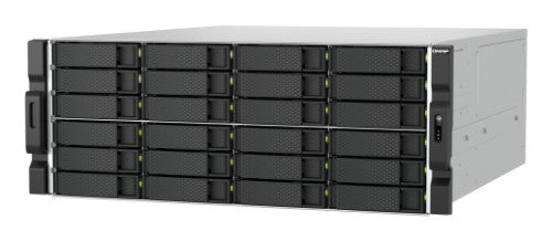 QNAP 24 BAY 4U RACKMOUNT AMD RYZEN 7700 5.3 GHZ 8 CORE 32GB RAM 2 x 2.5 GbE + 2 x 10GbE BA