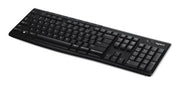 Logitech 920-003057 keyboard Universal RF Wireless English Black