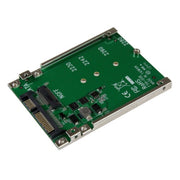 StarTech.com M.2 SATA SSD to 2.5in SATA Adapter, M.2 NGFF to SATA Converter, Open-Frame Bracket, 7mm High, M2 Hard Drive Adapter - Not Compatible with NVMe - TAA