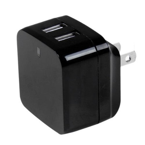 StarTech.com Dual-Port USB Wall Charger - International Travel - 17W/3.4A - Black