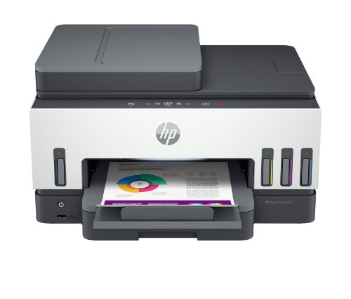 HP Smart Tank 7605 Wireless All-in-One Color Printer, Two-sided printing; Copier, Scanner