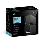 TP-Link BE9700 wireless router 2.5 Gigabit Ethernet Tri-band (2.4 GHz / 5 GHz / 6 GHz) Black