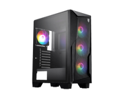 MSI MAG FORGE 130A AIRFLOW ATX Case, 2x USB 5Gbps, 1x Mic-in / Audio-out, 1x LED, 3x 2.5', 2x 2.5'/3.5', ATX / Micro-ATX / Mini-ITX
