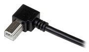 StarTech.com 1m USB 2.0 A to Right Angle B Cable - M/M