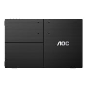 AOC 16T20 portable TV/monitor Portable monitor Black 39.6 cm (15.6") 1920 x 1080 pixels