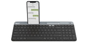 Logitech 920-009210 keyboard Universal RF Wireless + Bluetooth English Graphite