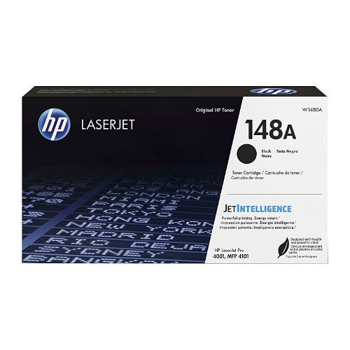 HP 148A BLACK TONER - APPROX 2.9KPAGES. FOR 4001, 4101 SERIES PRINTERS