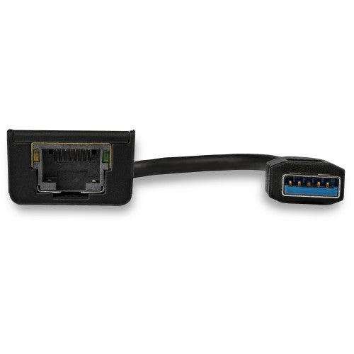 StarTech.com USB 3.0 to Gigabit Ethernet Network Adapter, 10/100/1000 Mbps, USB to RJ45, USB 3.0 to LAN Adapter, USB 3.0 Ethernet Adapter (GbE), TAA Compliant