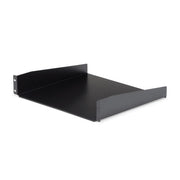 StarTech.com 2U Server Rack Shelf - Universal Rack Mount Cantilever Shelf for 19" Network Equipment Rack & Cabinet - Heavy Duty Steel - Weight Capacity 44lb/20kg - 16" Deep Tray
