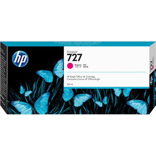 HP 727 300-ml Magenta DesignJet Ink Cartridge