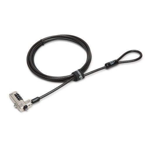 KENSINGTON COMBINATION NOTEBOOK LOCK - N17 FOR DELL DEVICES WITH WEDGE LOCK SLOT