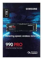 Samsung 990 PRO 1 TB M.2 PCI Express 4.0 NVMe V-NAND MLC