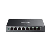 TP-Link Omada ES208GP network switch Managed L2 Gigabit Ethernet (10/100/1000) Power over Ethernet (PoE) DIN rail Black