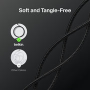 Belkin CAB025FQ1MBK USB cable 1 m USB C Black