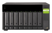 QNAP TL-D800C storage drive enclosure HDD/SSD enclosure Black, Grey 2.5/3.5"
