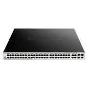 D-Link 52-Port PoE Gigabit Smart Managed Switch including 4 x 100/1000Mbps Combo Ports