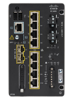 Cisco Catalyst IE3400 Managed L2 Gigabit Ethernet (10/100/1000) Black