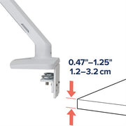 Ergotron MXV Series MXV Desk Monitor Arm 86.4 cm (34") White