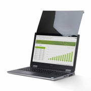 StarTech.com 13.3-inch 16:9 Flip-Up Privacy Screen with Touch, Anti-Glare Blue Light Filter, Laptop Monitor Screen Protector, +/- 30 Deg. View Angle