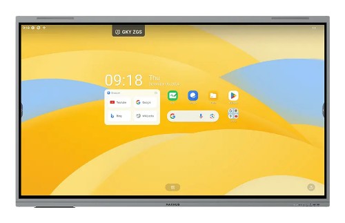 MAXHUB E7530 interactive whiteboard 190.5 cm (75") 3840 x 2160 pixels Touchscreen Black