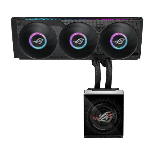 ASUS ROG Strix SLC IV 360 ARGB LCD Processor All-in-one liquid cooler 12 cm Black 1 pc(s)