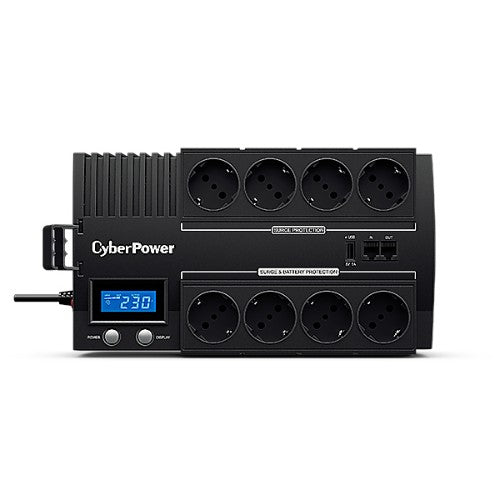 CyberPower BR700ELCD uninterruptible power supply (UPS) Line-Interactive 0.7 kVA 420 W 8 AC outlet(s)