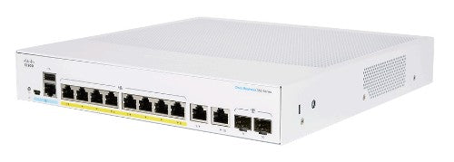 Cisco CBS350 Managed L3 Gigabit Ethernet (10/100/1000) Power over Ethernet (PoE) 1U Black, Grey