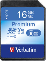 Verbatim Premium 16 GB SDHC Class 10