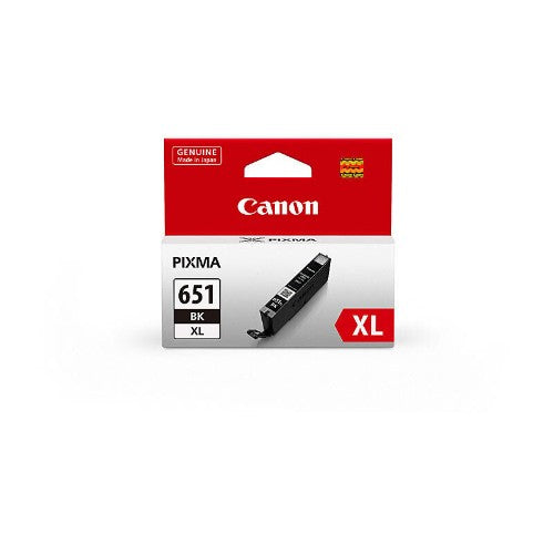 CANON CLI651XLBK INKJET CARTRIDGE HIGH YIELD BLACK