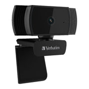 Verbatim 66631 webcam 2 MP 1920 x 1080 pixels USB 2.0 Black