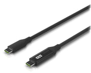 Ubiquiti UACC-Cable-USB-100W-0.3M-BK USB cable USB C Black, Grey