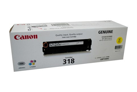 Canon 318 Y Original Yellow 1 pc(s)