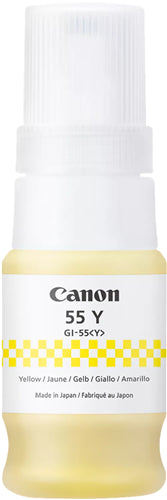 Canon GI-55 YELLOW INK BOTTLE FOR GX1060 / GX2060 - 3K PAGE YIELD