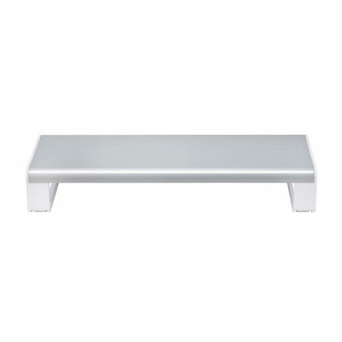 StarTech.com Ergonomic Monitor Riser Stand, Up to 33lb/15kg, Fixed height 3.5in/9cm, Desktop Computer Monitor/Laptop Riser, Steel Platform, Quick Assembly, Optimize Desk Space - TAA