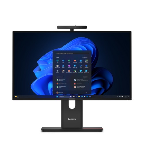 Lenovo ThinkCentre M90a Gen 6 Intel Core Ultra 7 265 60.5 cm (23.8") 1920 x 1080 pixels Touchscreen All-in-One PC 16 GB DDR5-SDRAM 512 GB SSD Windows 11 Pro Wi-Fi 7 (802.11be) Black