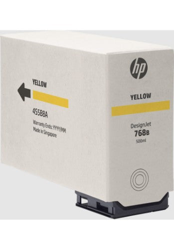 HP 768B 500-ml Yellow DesignJet Ink Cartridge