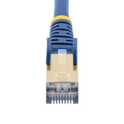StarTech.com 5m CAT6a Ethernet Cable - 10 Gigabit Shielded Snagless RJ45 100W PoE Patch Cord - 10GbE STP Network Cable w/Strain Relief - Blue Individually Tested/Wiring is UL Certified/TIA