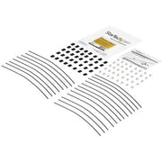StarTech.com 20-Pack Security Cable Tethers for Adapters & Dongles - Universal Cable Adapter Tether - Tether Cable - Adjustable Length Anti-Theft Cable Tether Lock Kit - Steel - TAA