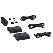 StarTech.com 4K HDMI KVM Extender over Fiber - HDMI Video & USB Remote KVM Switch/Console Extender - up to 984ft/300m (MultiMode) - 2x 10G MMF SFP+ modules - KVM Extension Kit (TX/RX) - TAA