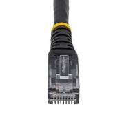 StarTech.com 10ft CAT6 Ethernet Cable - Black CAT 6 Gigabit Ethernet Wire -250MHz 100W PoE RJ45 UTP Molded Network/Patch Cord w/Strain Relief/ Individually Tested