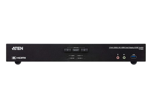 ATEN 2-Port USB 3.0 4K HDMI Dual Display KVMP™ Switch